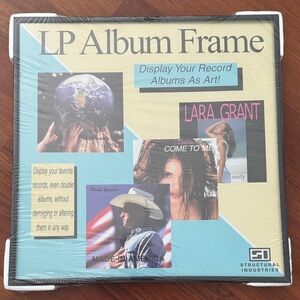 LP Album Frame with Black Border